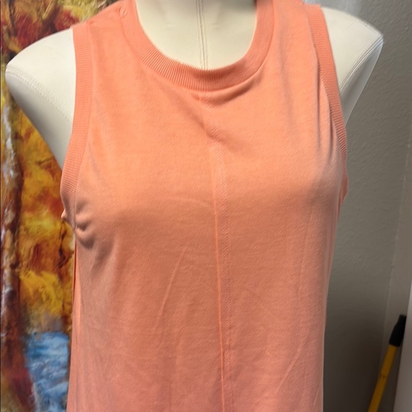 Mud Pie Coral Sleeveless Tank Top - Picture 12 of 13